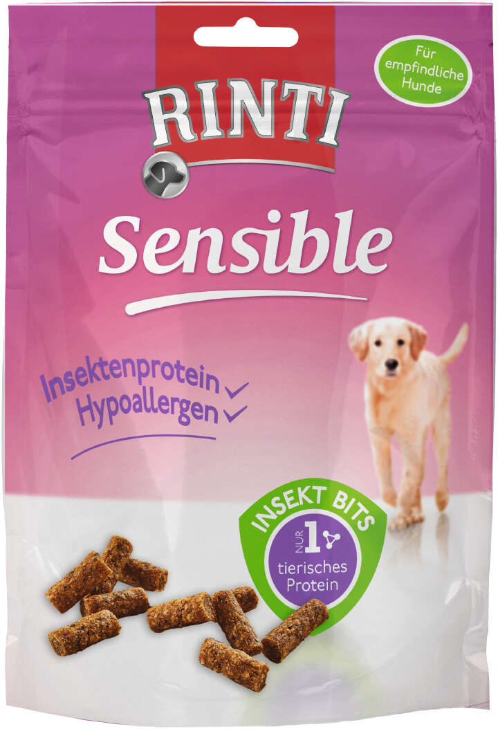 RINTI Hundeleckerli Sensible Snacks Insekt Bits